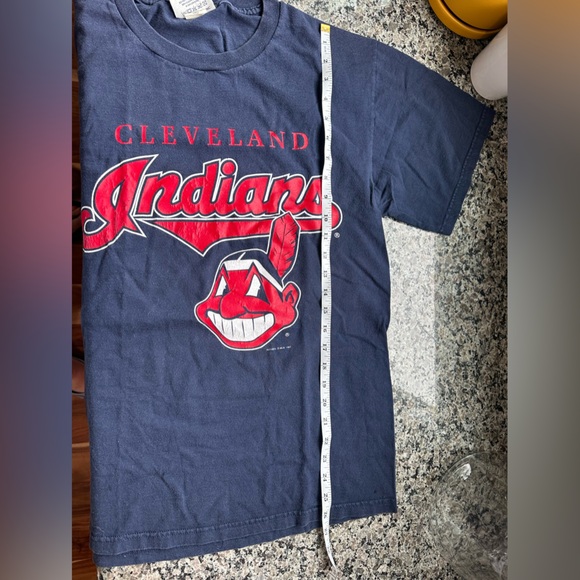 Vintage 1990’s Men’s Lee Sport Cleveland Indians Baseball Shirt Size Medium - Picture 8 of 8